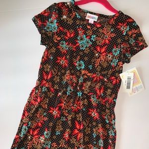 Girls Lularoe Mae Dress Size 8